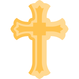 cruz de fondo icono