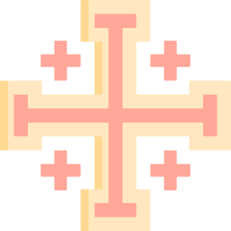 krzyż jerozolimski ikona