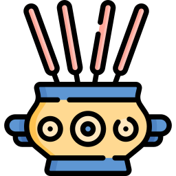 Incense sticks icon