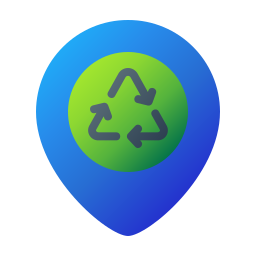 centrum recyklingu ikona
