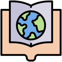 libro de ecología icono