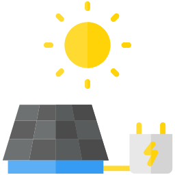 zonnepaneel icoon