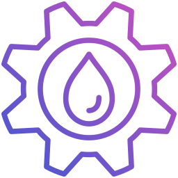 energía hidráulica icono