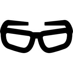 Sportive glasses icon
