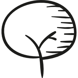 Drawing of a tree icon