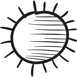 Теплое солнце иконка