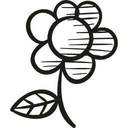 dessin de fleurs Icône