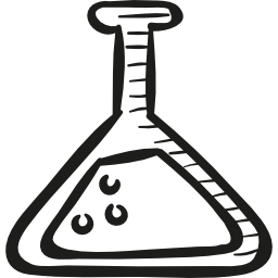 Химическая фляжка иконка