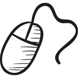 Draw Computer Mouse icon