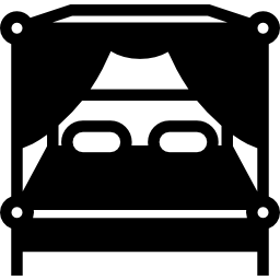 ダブルベッド（カーテン付） icon