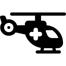 ambulance volante Icône