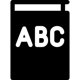 livro abc Ícone