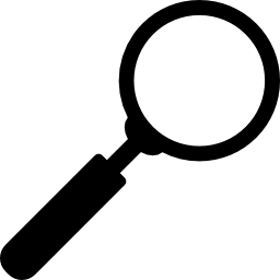 Search magnifier tool icon