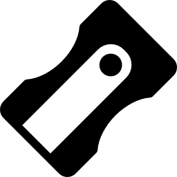 Sharpener top view icon