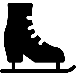 linker schaatsschoen icoon