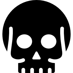 martwa czaszka ikona