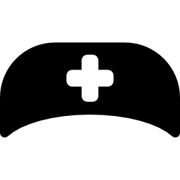 czapka pielęgniarki ikona