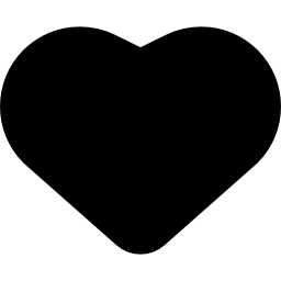 favoriete hart icoon