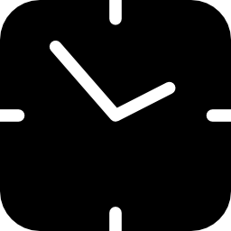 reloj de escritorio icono