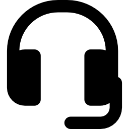 Headphones with Microphone icon