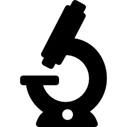 microscopio antiguo icono