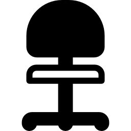 silla de profesor icono