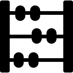 abacus rétro Icône