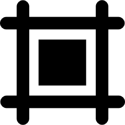 vierkante samenstelling icoon