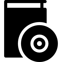 buch auf cd icon
