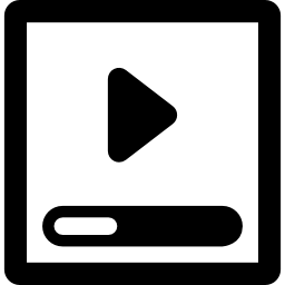 Square Video Player icon