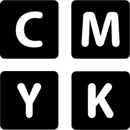 claves cmyk icono