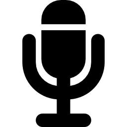 microfone de voz Ícone