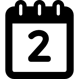 Day Two Calendar icon
