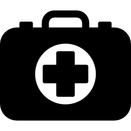 maletín de medicina icono