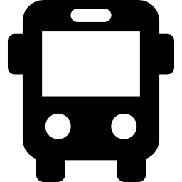 schoolbus voorzijde icoon