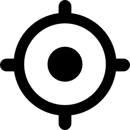 objeto central icono