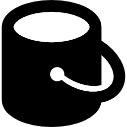 Bucket with handle icon