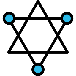 hexagrama Ícone