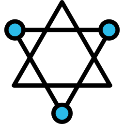 heksagram ikona