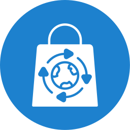 Recycle bag icon