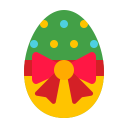 el huevo de pascua icono