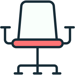 Office chair icon