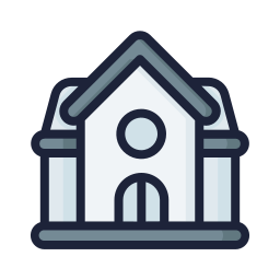 Doll house icon