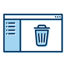 Recycle bin icon