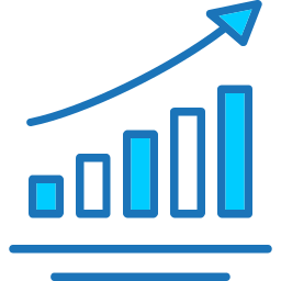 Growth chart icon