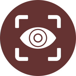 Eye scanner icon