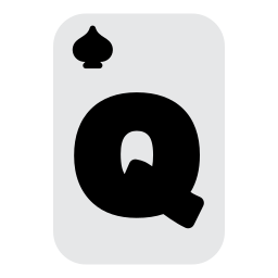 Queen of spades icon
