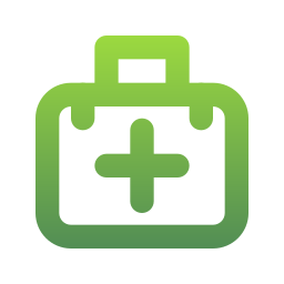 First aid kit icon