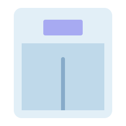 Weight scale icon