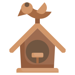 casa de pájaros icono